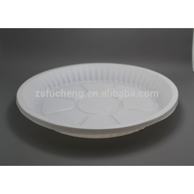 2016 10 inch ps Biodegradable Disposable Plastic Plates/ Dish For Party/Picnic/Restaurant