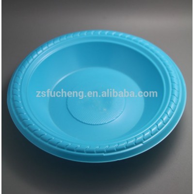 2016 7 inch ps colored Disposable Plastic Plate For Party/ Restaurant